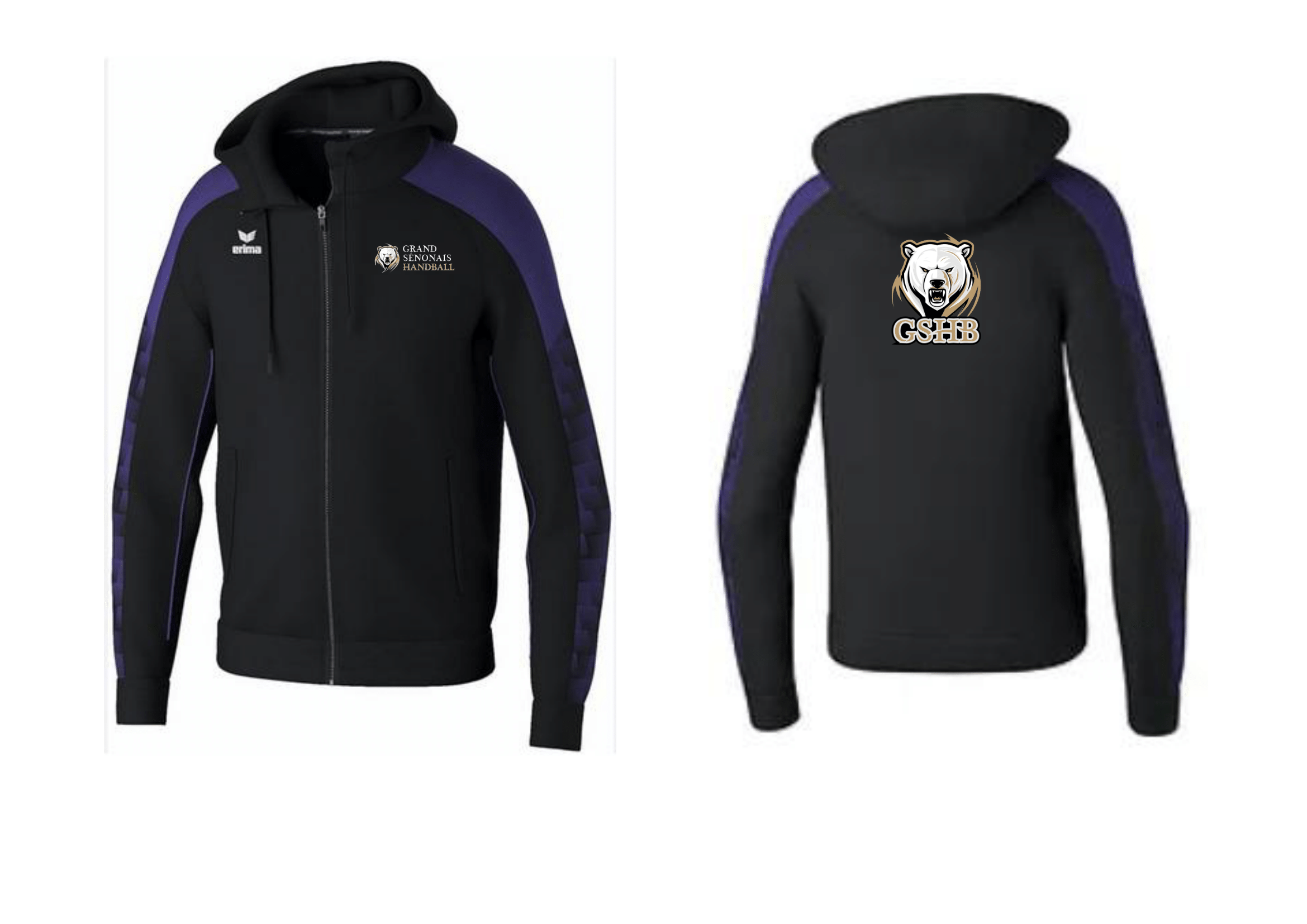 Veste à capuche